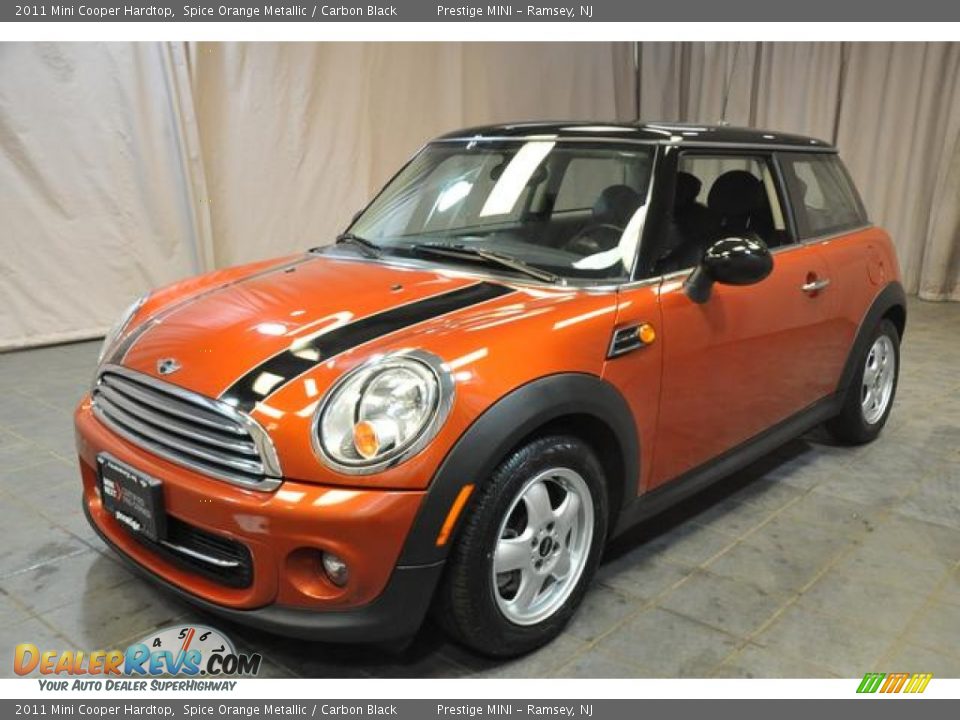 2011 Mini Cooper Hardtop Spice Orange Metallic / Carbon Black Photo #1