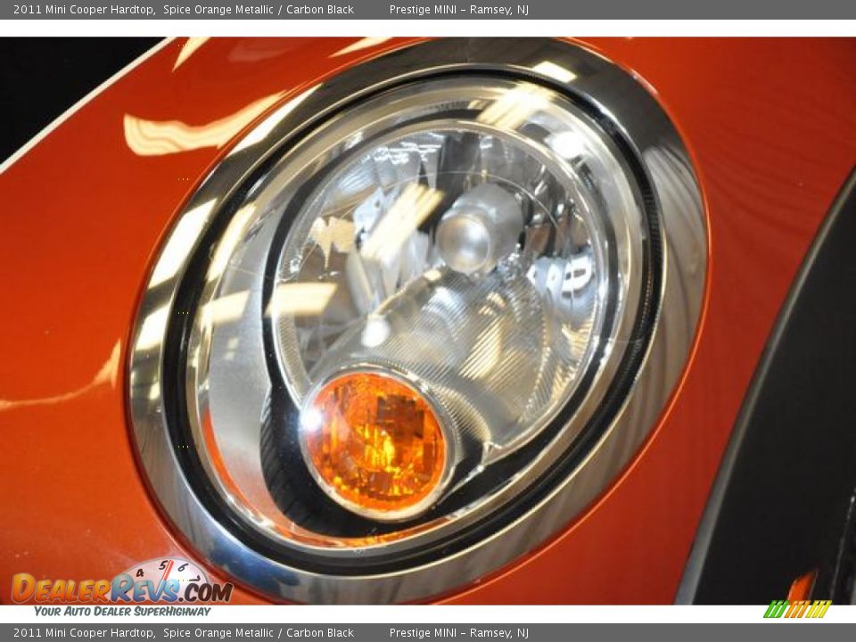 2011 Mini Cooper Hardtop Spice Orange Metallic / Carbon Black Photo #2
