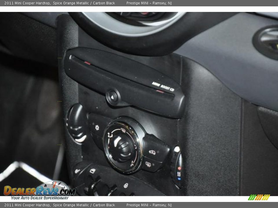 2011 Mini Cooper Hardtop Spice Orange Metallic / Carbon Black Photo #10