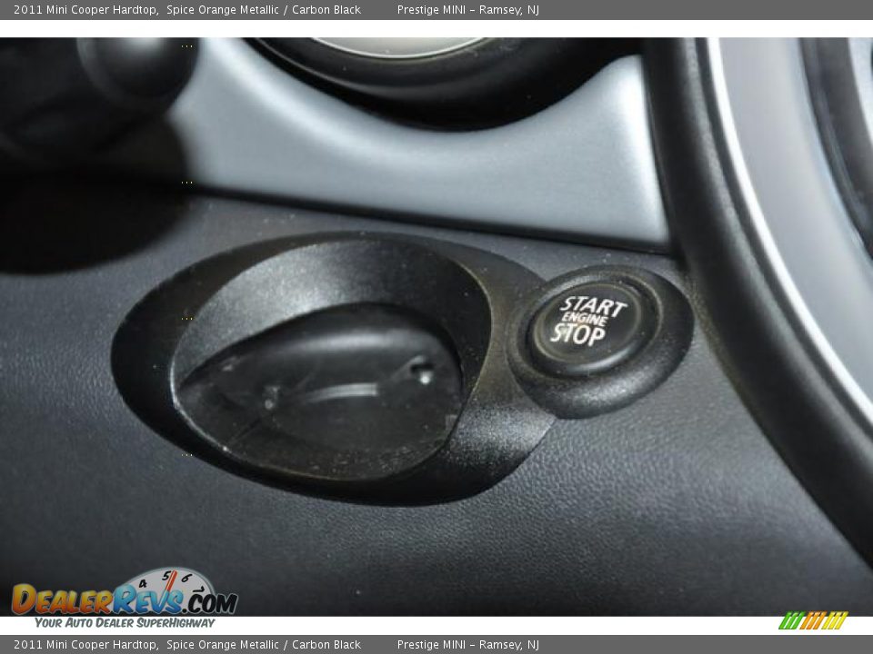 2011 Mini Cooper Hardtop Spice Orange Metallic / Carbon Black Photo #11