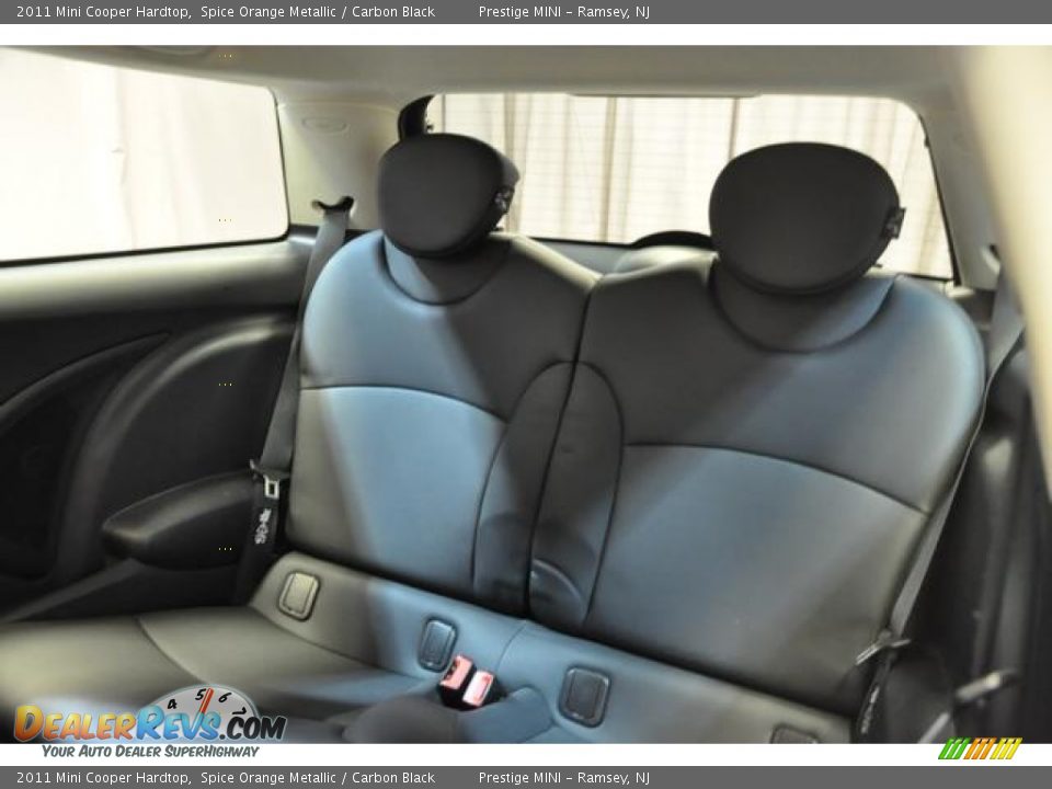 2011 Mini Cooper Hardtop Spice Orange Metallic / Carbon Black Photo #23
