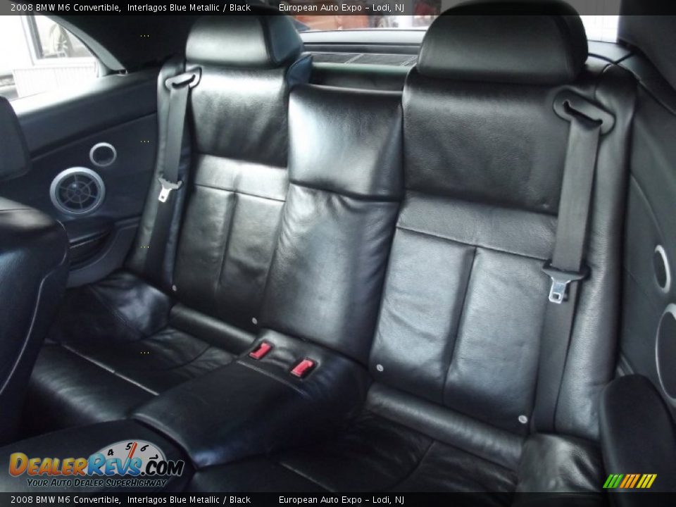 2008 BMW M6 Convertible Interlagos Blue Metallic / Black Photo #10
