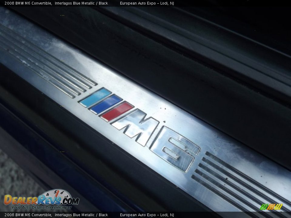 2008 BMW M6 Convertible Interlagos Blue Metallic / Black Photo #18