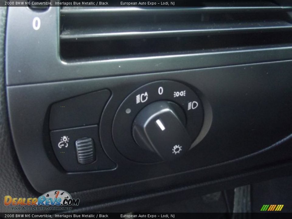 2008 BMW M6 Convertible Interlagos Blue Metallic / Black Photo #20