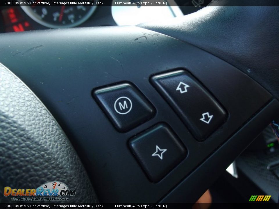 2008 BMW M6 Convertible Interlagos Blue Metallic / Black Photo #23
