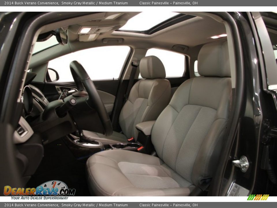 Medium Titanium Interior - 2014 Buick Verano Convenience Photo #7