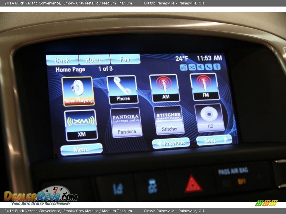 Controls of 2014 Buick Verano Convenience Photo #18