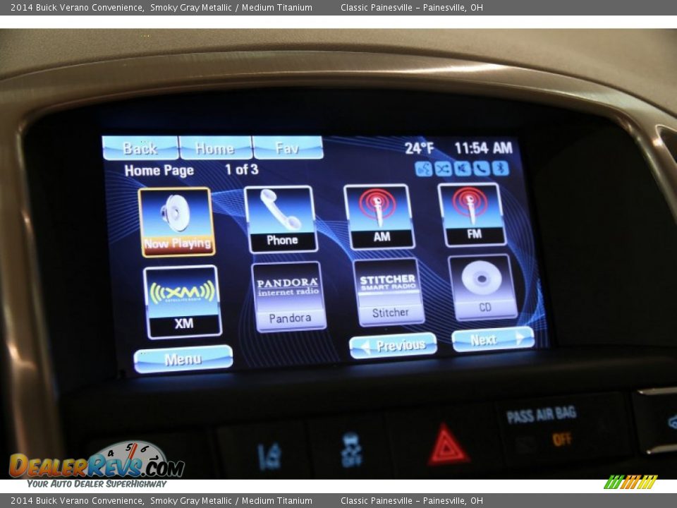 2014 Buick Verano Convenience Smoky Gray Metallic / Medium Titanium Photo #19