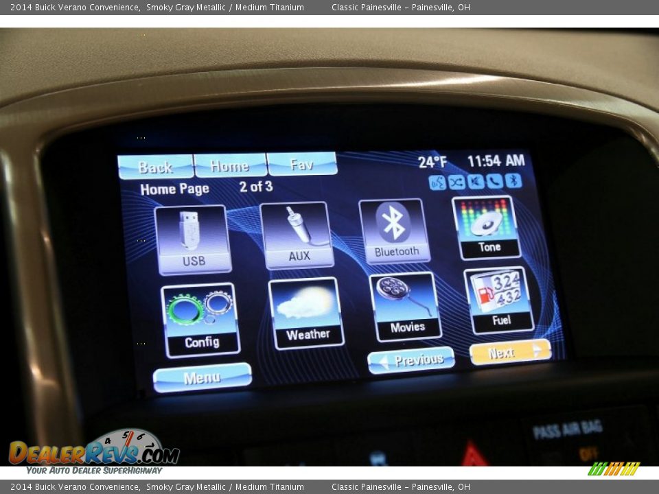 2014 Buick Verano Convenience Smoky Gray Metallic / Medium Titanium Photo #20
