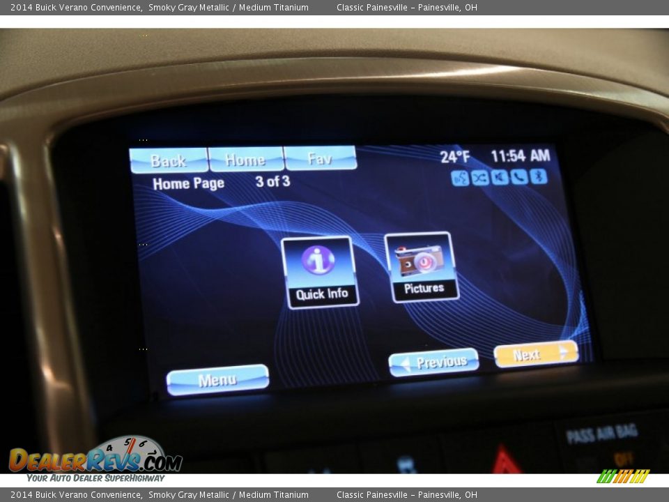 2014 Buick Verano Convenience Smoky Gray Metallic / Medium Titanium Photo #21