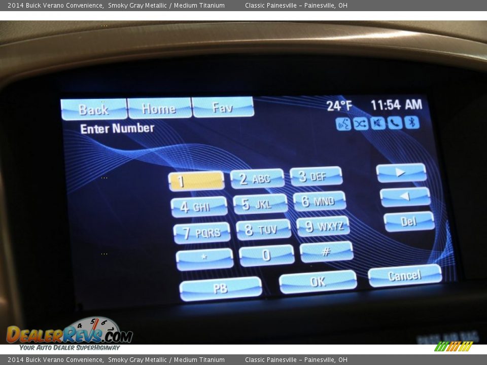Controls of 2014 Buick Verano Convenience Photo #22