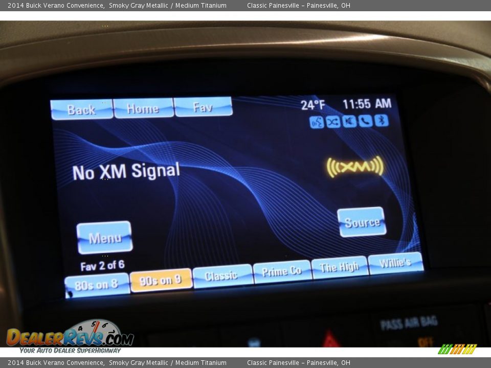 2014 Buick Verano Convenience Smoky Gray Metallic / Medium Titanium Photo #26