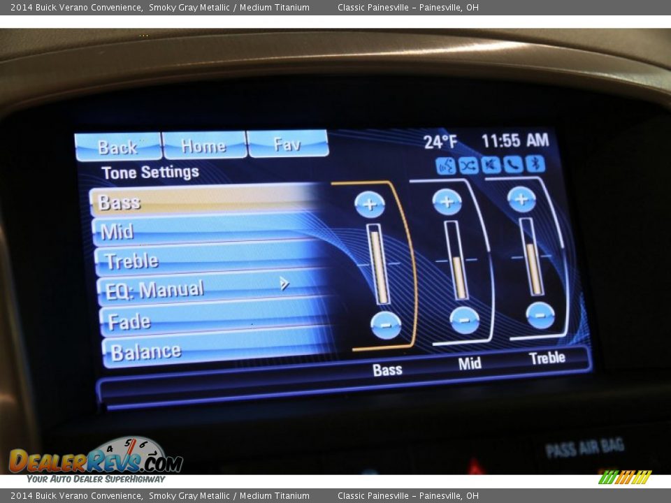 2014 Buick Verano Convenience Smoky Gray Metallic / Medium Titanium Photo #27