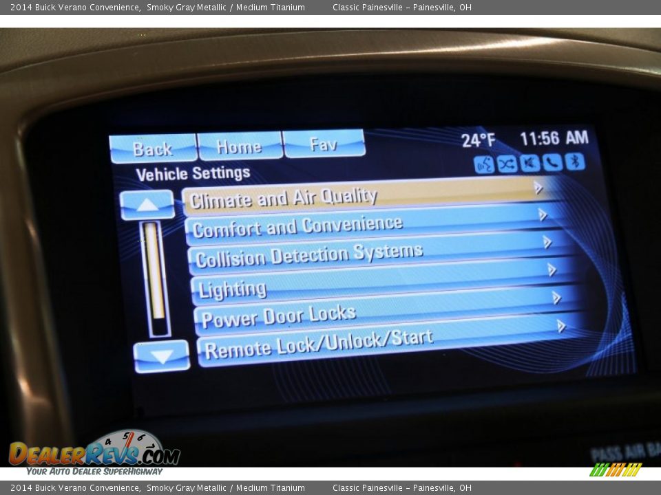 2014 Buick Verano Convenience Smoky Gray Metallic / Medium Titanium Photo #29