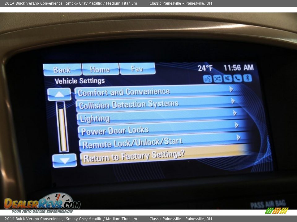 2014 Buick Verano Convenience Smoky Gray Metallic / Medium Titanium Photo #30