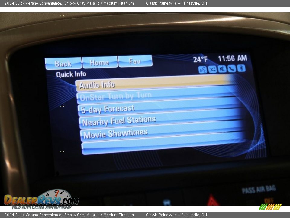 2014 Buick Verano Convenience Smoky Gray Metallic / Medium Titanium Photo #31