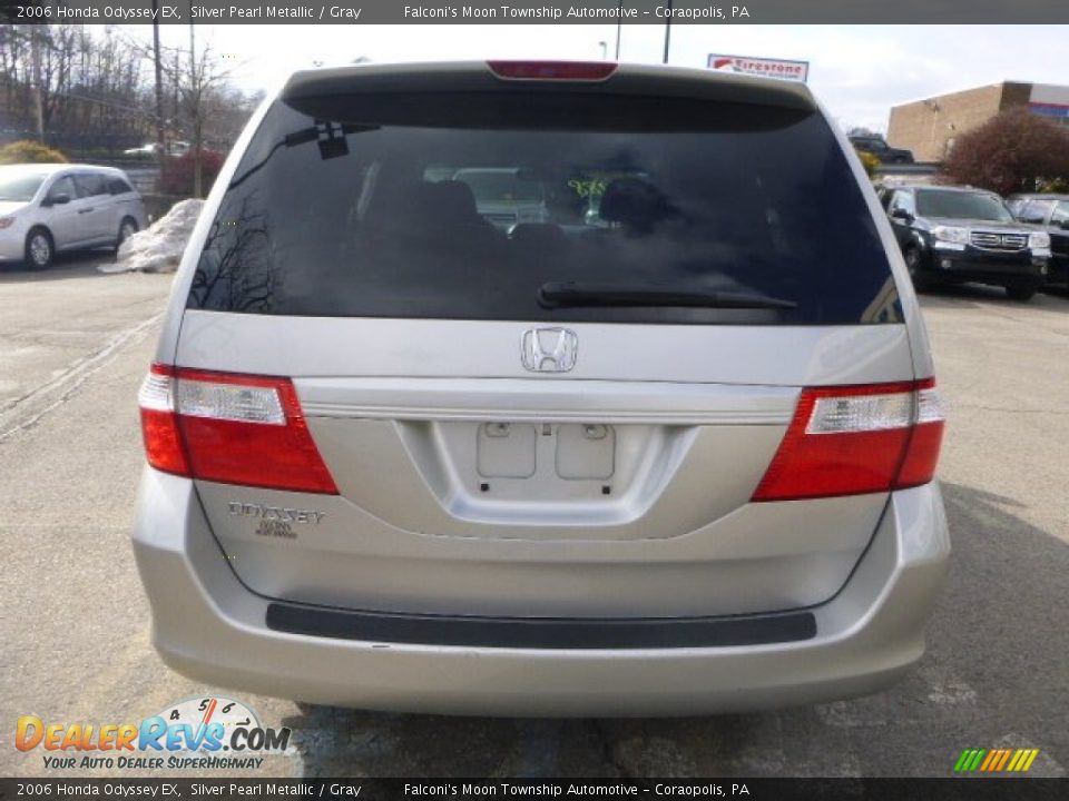 2006 Honda Odyssey EX Silver Pearl Metallic / Gray Photo #4