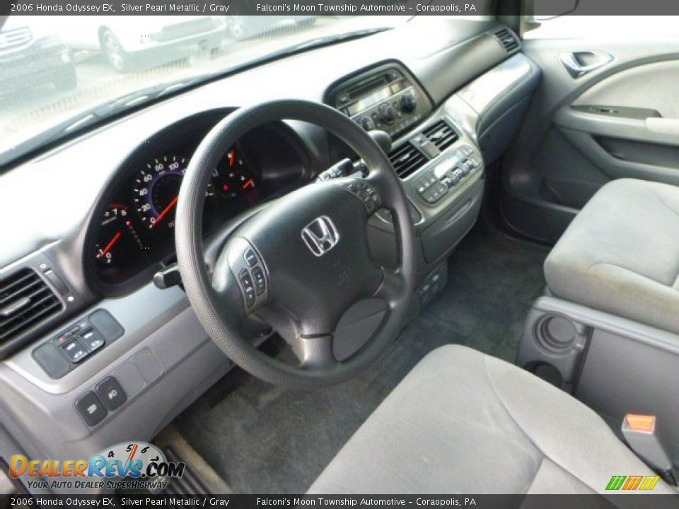 2006 Honda Odyssey EX Silver Pearl Metallic / Gray Photo #21