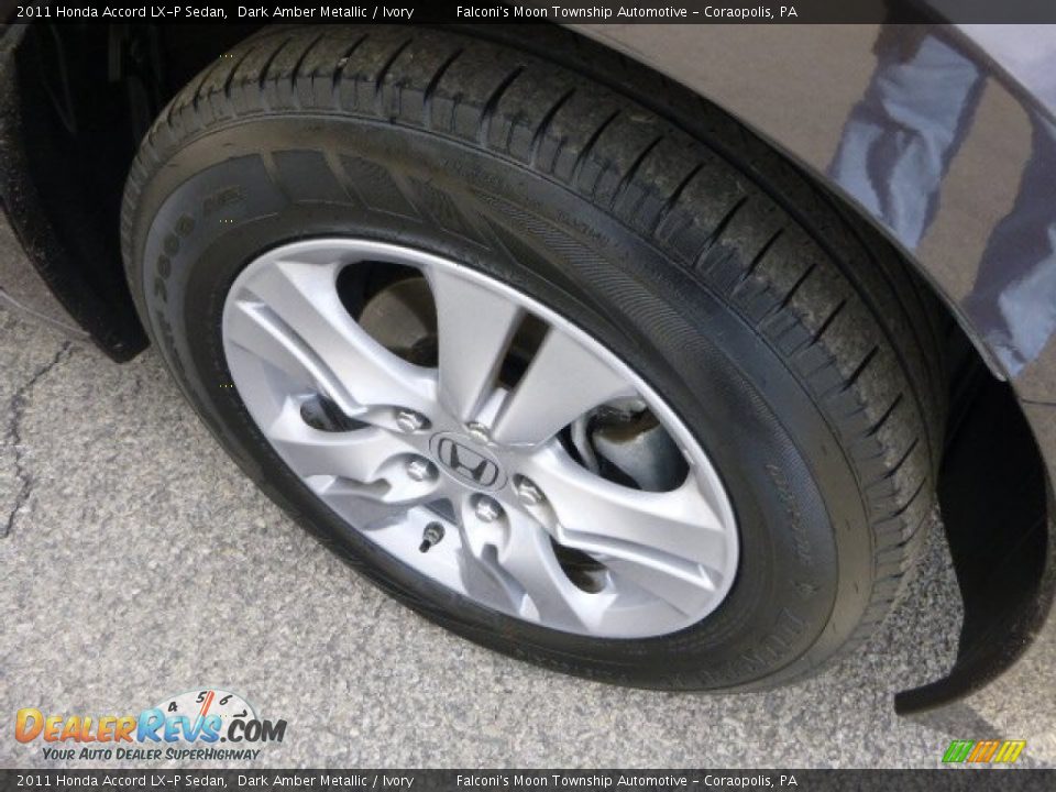 2011 Honda Accord LX-P Sedan Dark Amber Metallic / Ivory Photo #9