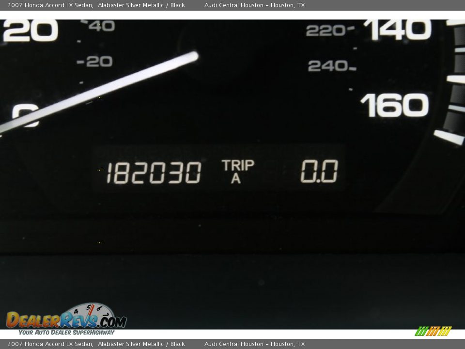 2007 Honda Accord LX Sedan Alabaster Silver Metallic / Black Photo #32