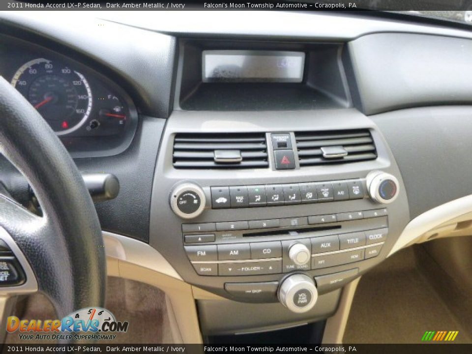 2011 Honda Accord LX-P Sedan Dark Amber Metallic / Ivory Photo #23