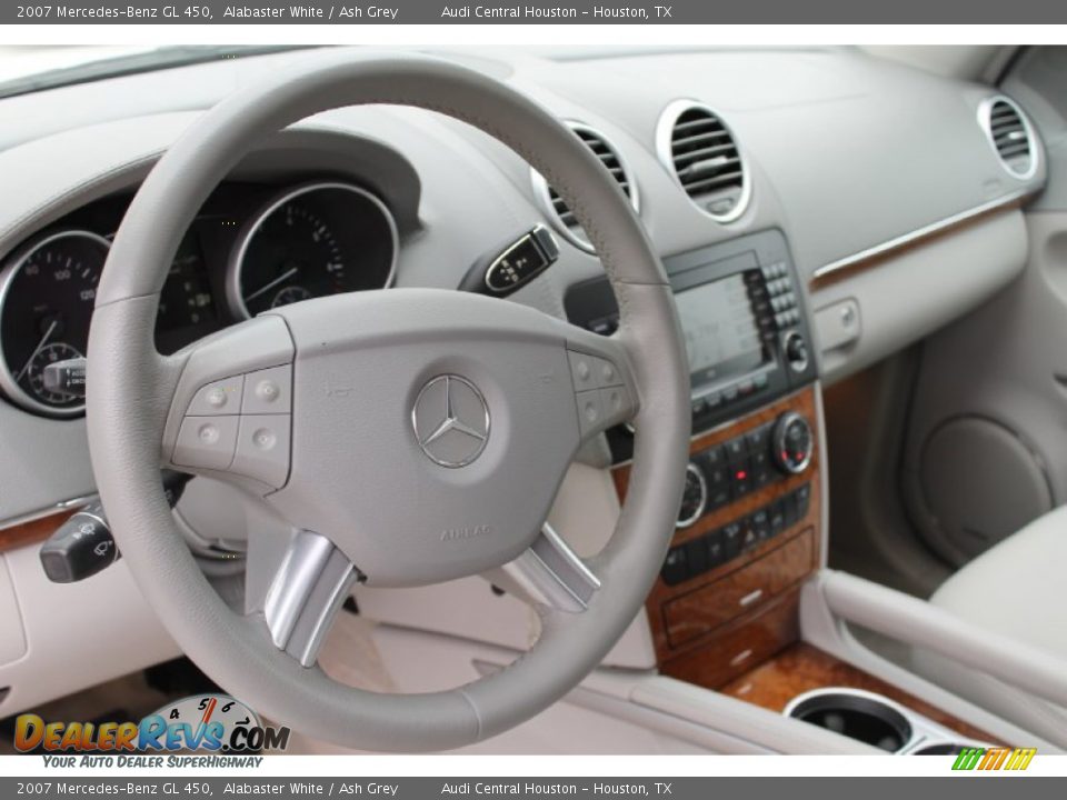 2007 Mercedes-Benz GL 450 Alabaster White / Ash Grey Photo #15