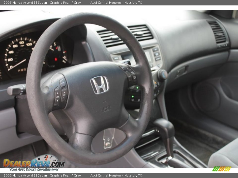 2006 Honda Accord SE Sedan Graphite Pearl / Gray Photo #14