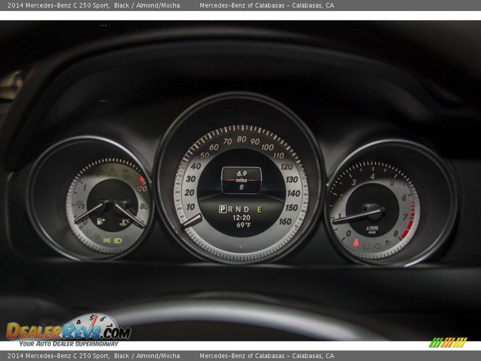 2014 Mercedes-Benz C 250 Sport Black / Almond/Mocha Photo #6