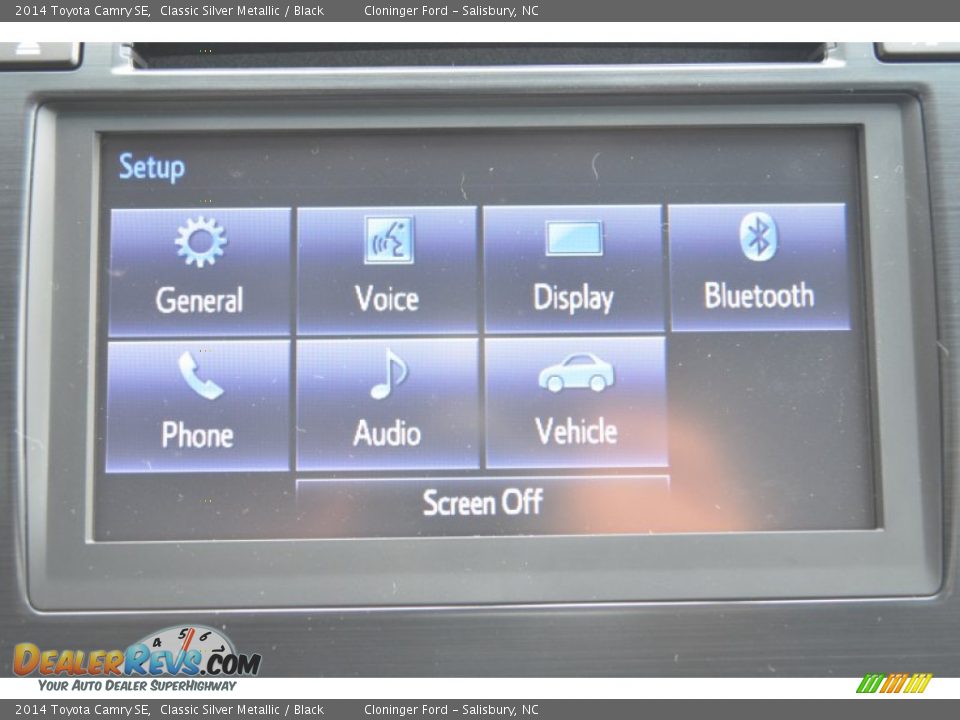 2014 Toyota Camry SE Classic Silver Metallic / Black Photo #13