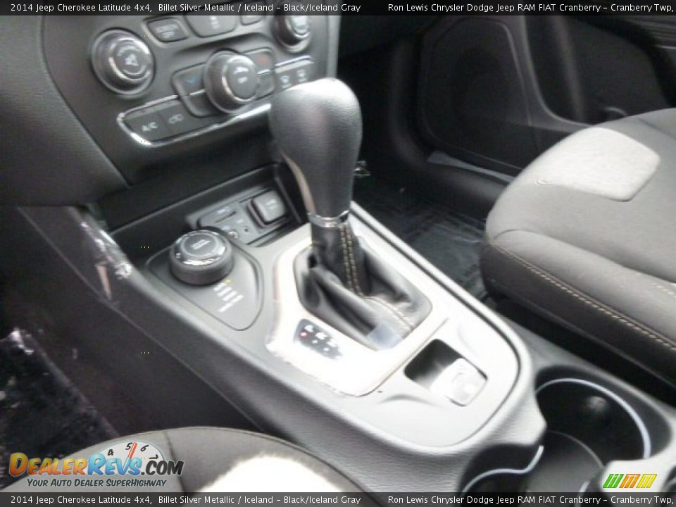 2014 Jeep Cherokee Latitude 4x4 Billet Silver Metallic / Iceland - Black/Iceland Gray Photo #17