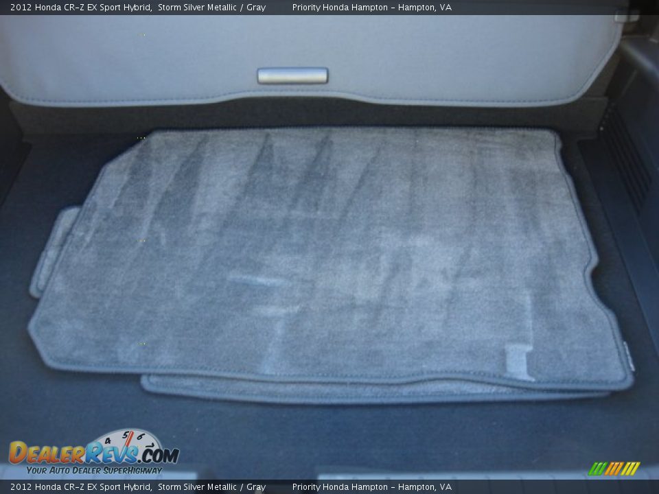 2012 Honda CR-Z EX Sport Hybrid Storm Silver Metallic / Gray Photo #12