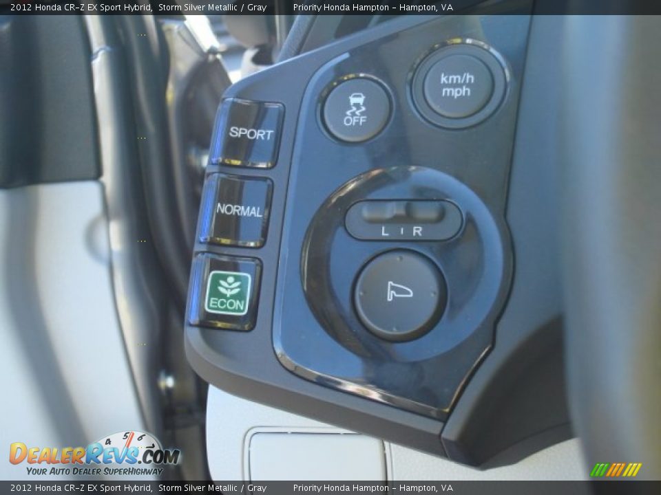 Controls of 2012 Honda CR-Z EX Sport Hybrid Photo #16