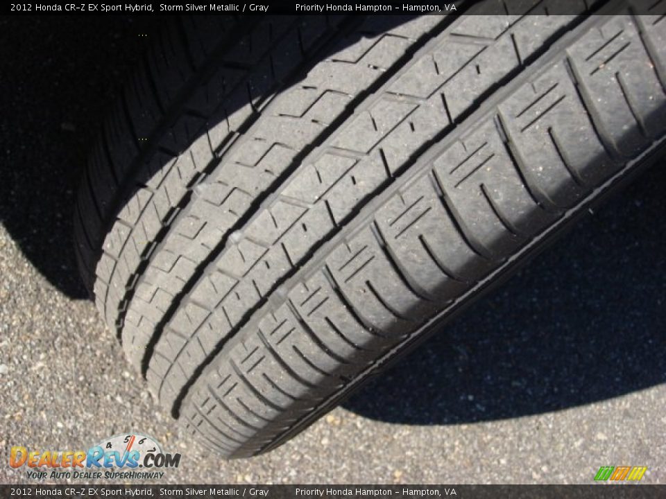 2012 Honda CR-Z EX Sport Hybrid Storm Silver Metallic / Gray Photo #24