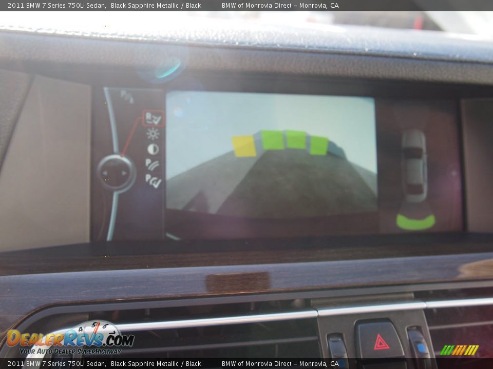 2011 BMW 7 Series 750Li Sedan Black Sapphire Metallic / Black Photo #14
