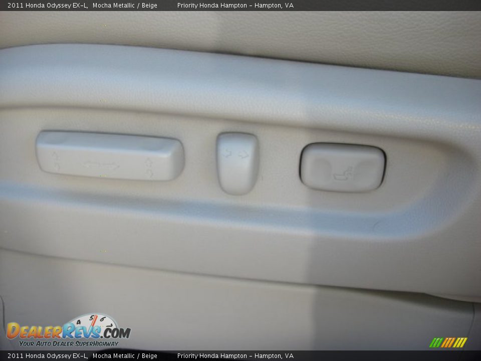 2011 Honda Odyssey EX-L Mocha Metallic / Beige Photo #17