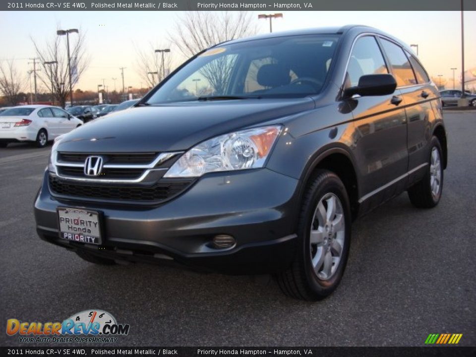 2011 Honda CR-V SE 4WD Polished Metal Metallic / Black Photo #1