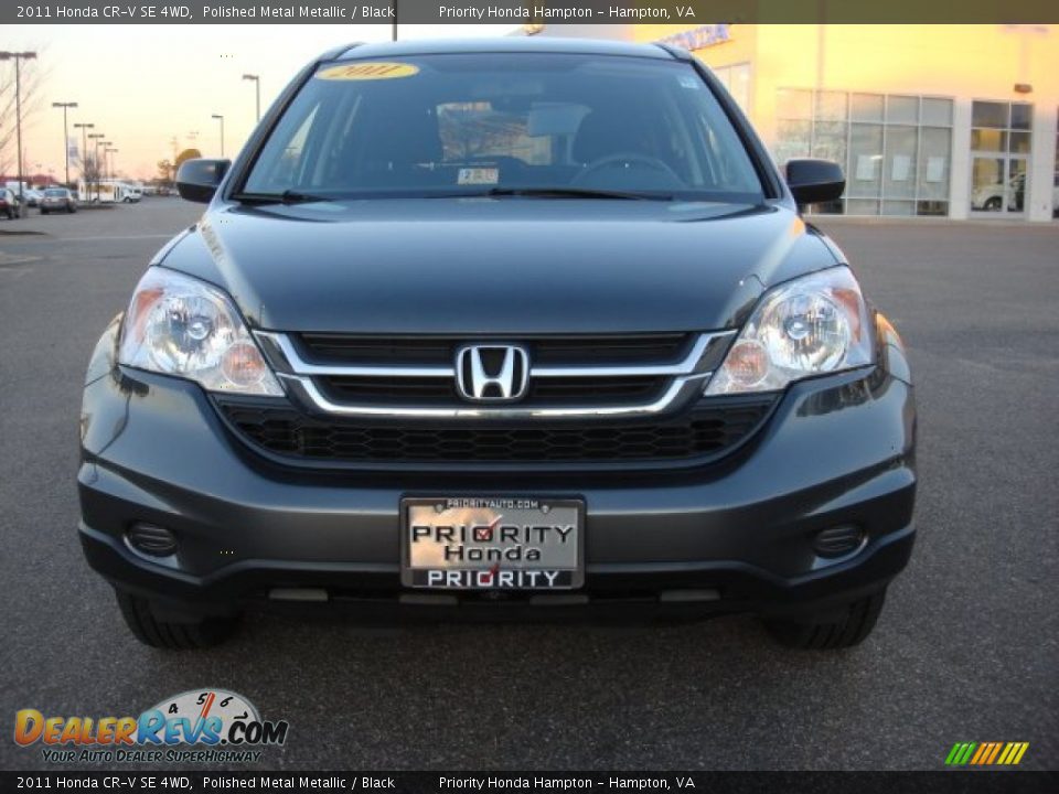 2011 Honda CR-V SE 4WD Polished Metal Metallic / Black Photo #8