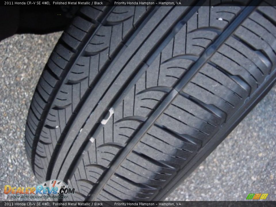 2011 Honda CR-V SE 4WD Polished Metal Metallic / Black Photo #23