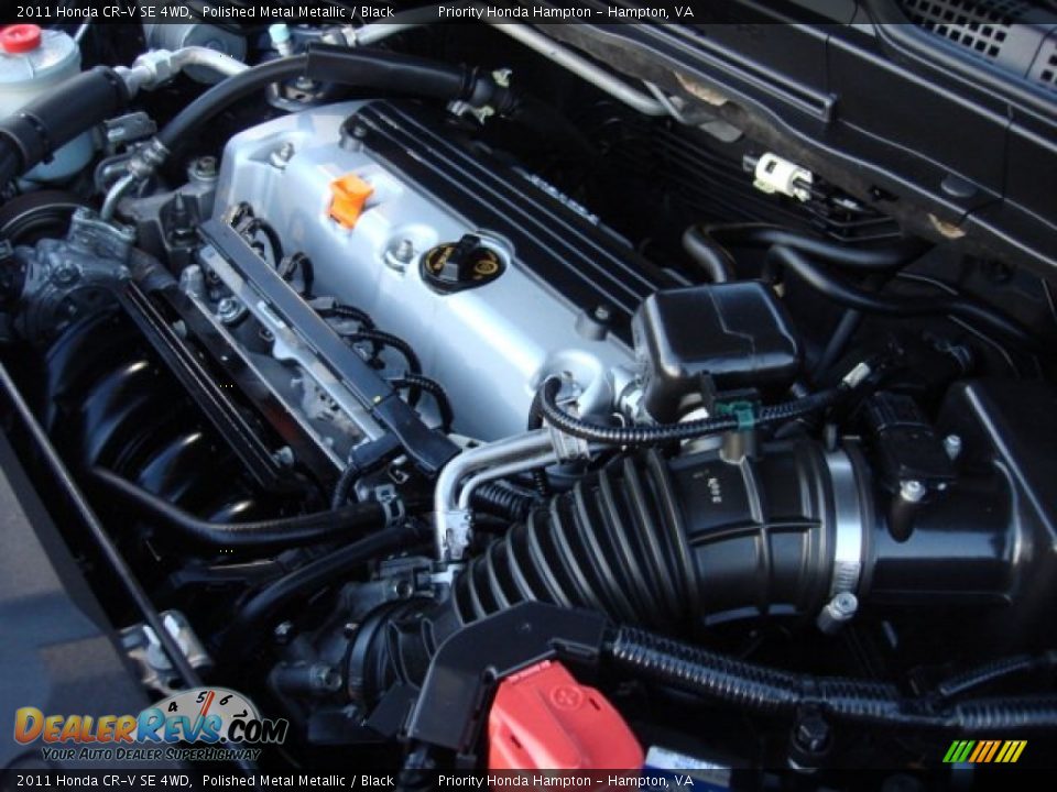 2011 Honda CR-V SE 4WD Polished Metal Metallic / Black Photo #24