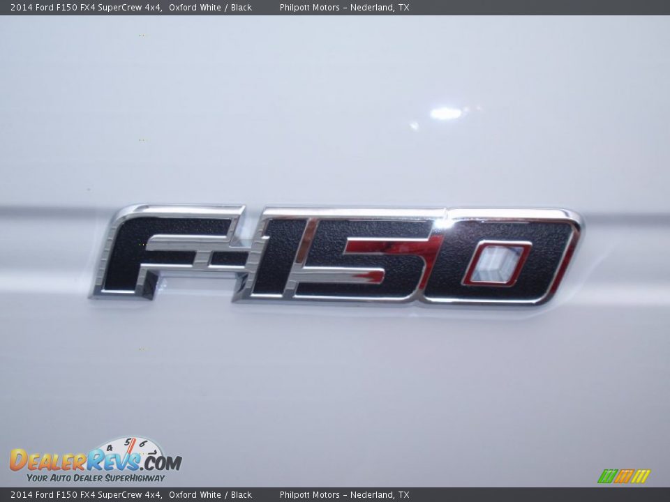 2014 Ford F150 FX4 SuperCrew 4x4 Oxford White / Black Photo #19