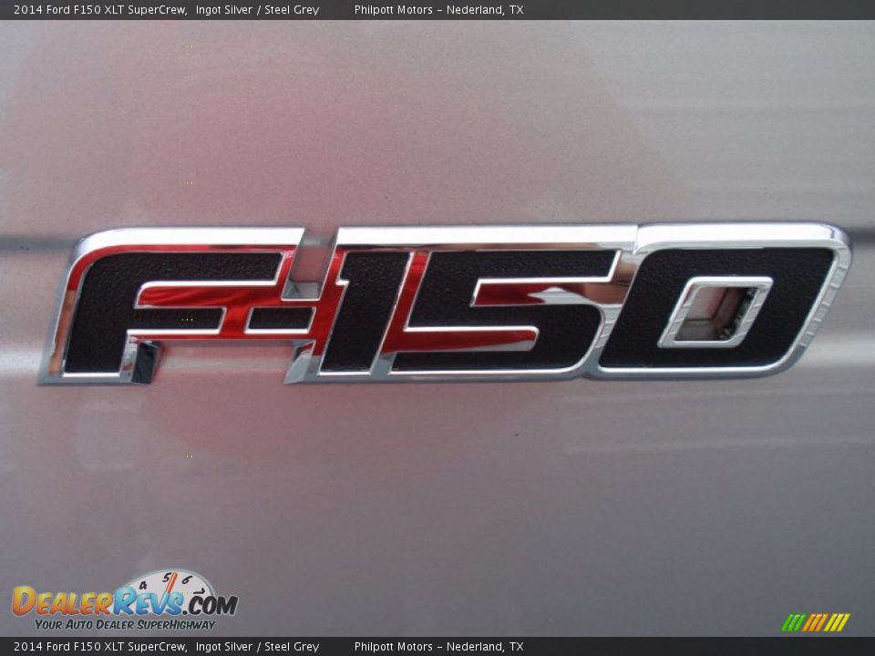 2014 Ford F150 XLT SuperCrew Ingot Silver / Steel Grey Photo #19