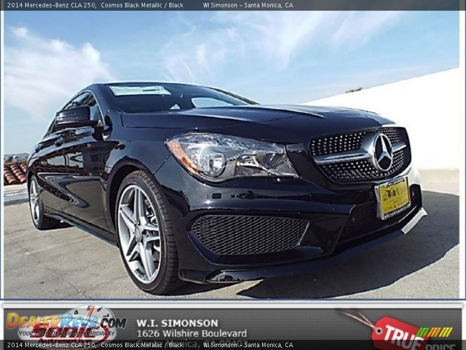 2014 Mercedes-Benz CLA 250 Cosmos Black Metallic / Black Photo #1