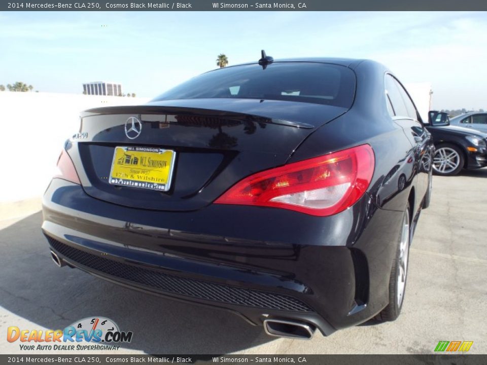2014 Mercedes-Benz CLA 250 Cosmos Black Metallic / Black Photo #4