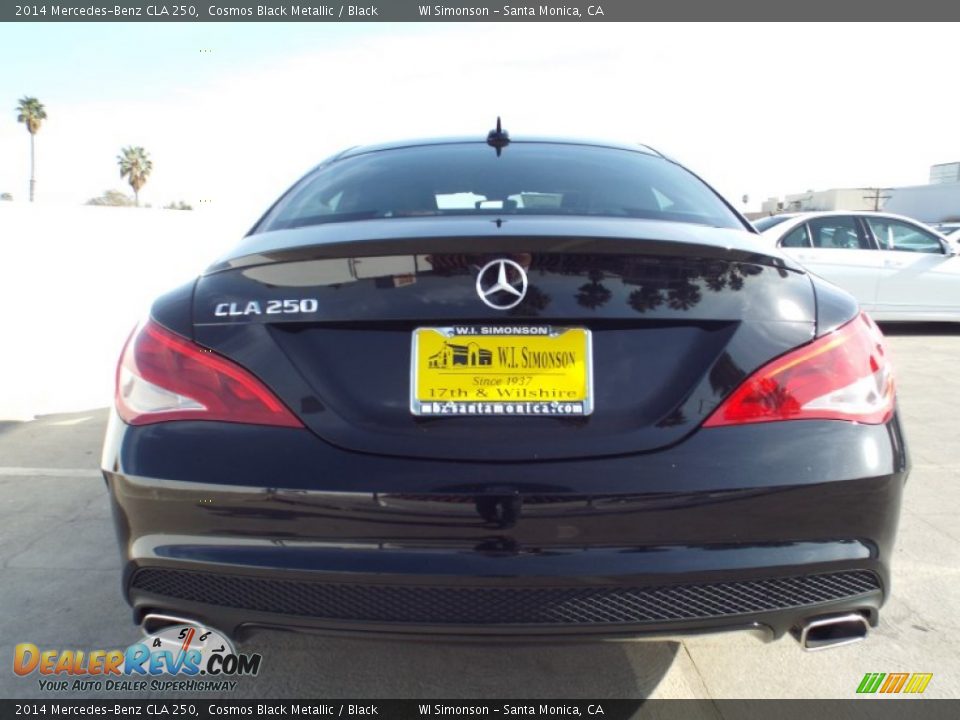 2014 Mercedes-Benz CLA 250 Cosmos Black Metallic / Black Photo #5