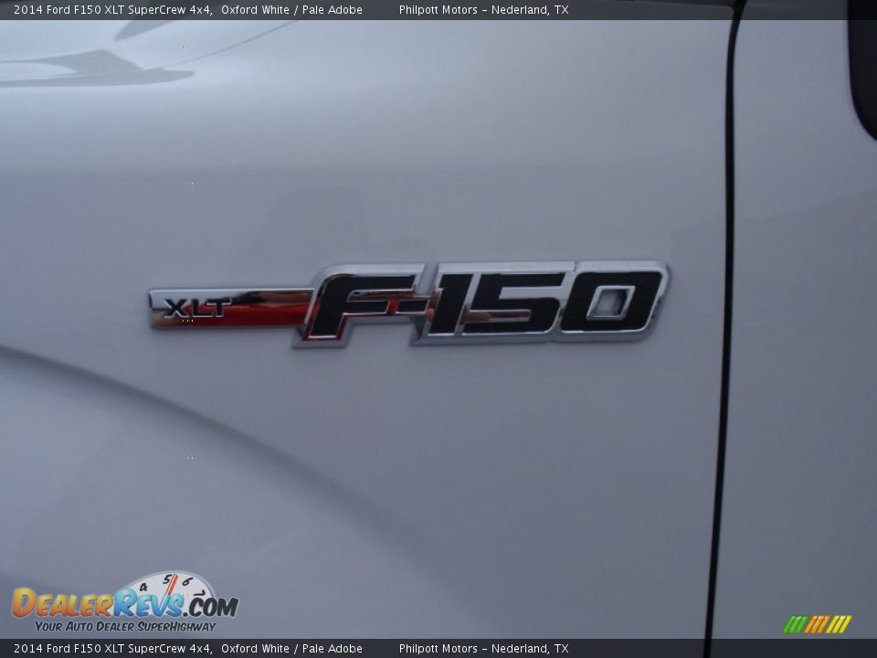 2014 Ford F150 XLT SuperCrew 4x4 Oxford White / Pale Adobe Photo #13