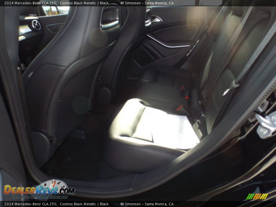 2014 Mercedes-Benz CLA 250 Cosmos Black Metallic / Black Photo #8