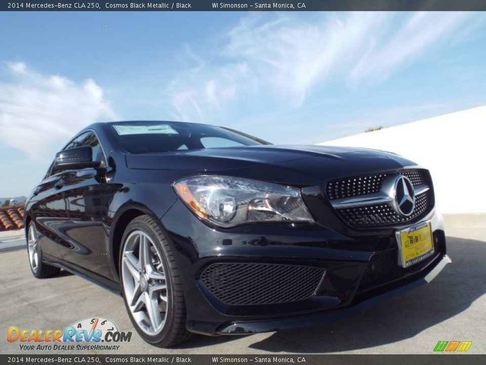 2014 Mercedes-Benz CLA 250 Cosmos Black Metallic / Black Photo #11