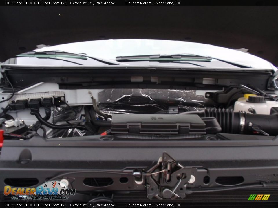 2014 Ford F150 XLT SuperCrew 4x4 Oxford White / Pale Adobe Photo #21