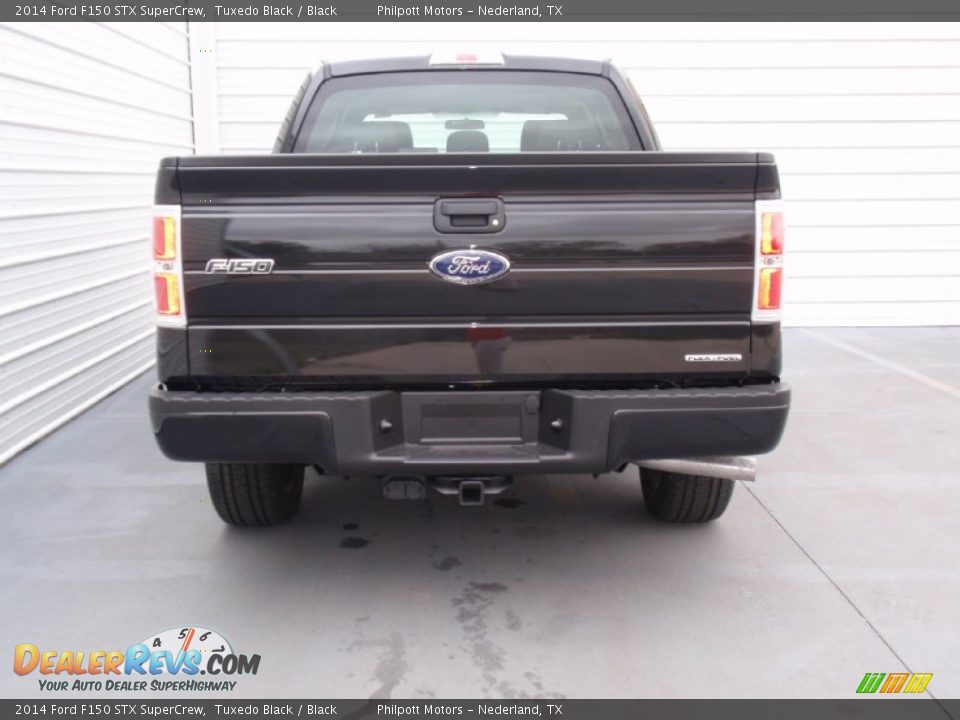 2014 Ford F150 STX SuperCrew Tuxedo Black / Black Photo #5