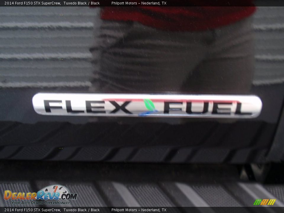 2014 Ford F150 STX SuperCrew Tuxedo Black / Black Photo #18